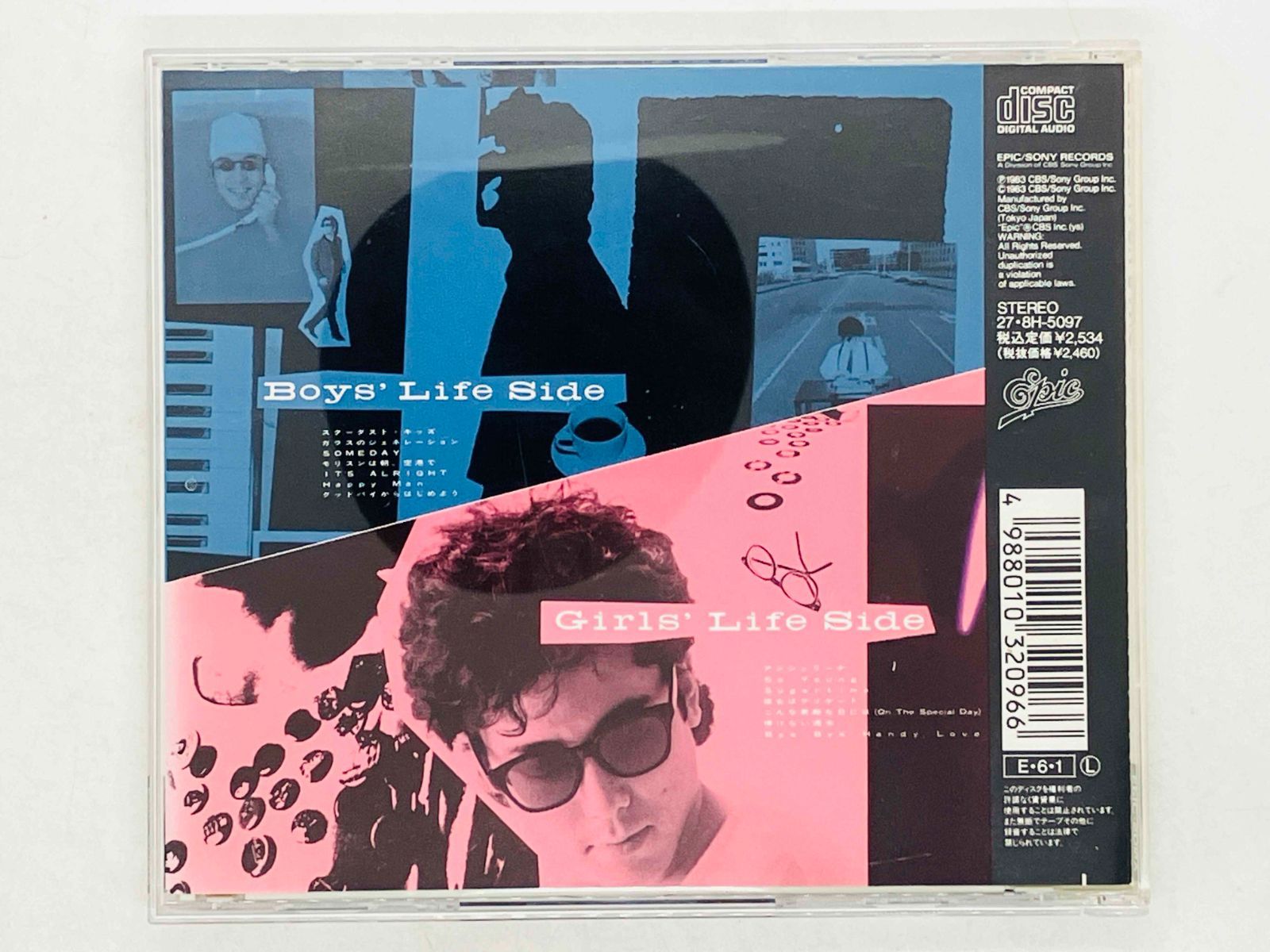 CD MOTOHARU SANO / No Damage / 佐野元春 国内盤 27・8H-5097 Z29