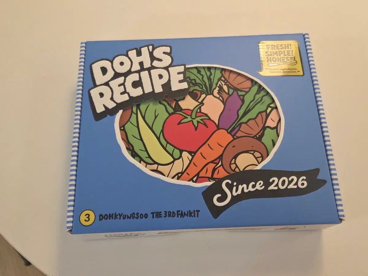 ディオ(D.O.・ドギョンス・ギョンス) DOH'S RECIPE 3rd ファンクラブキット