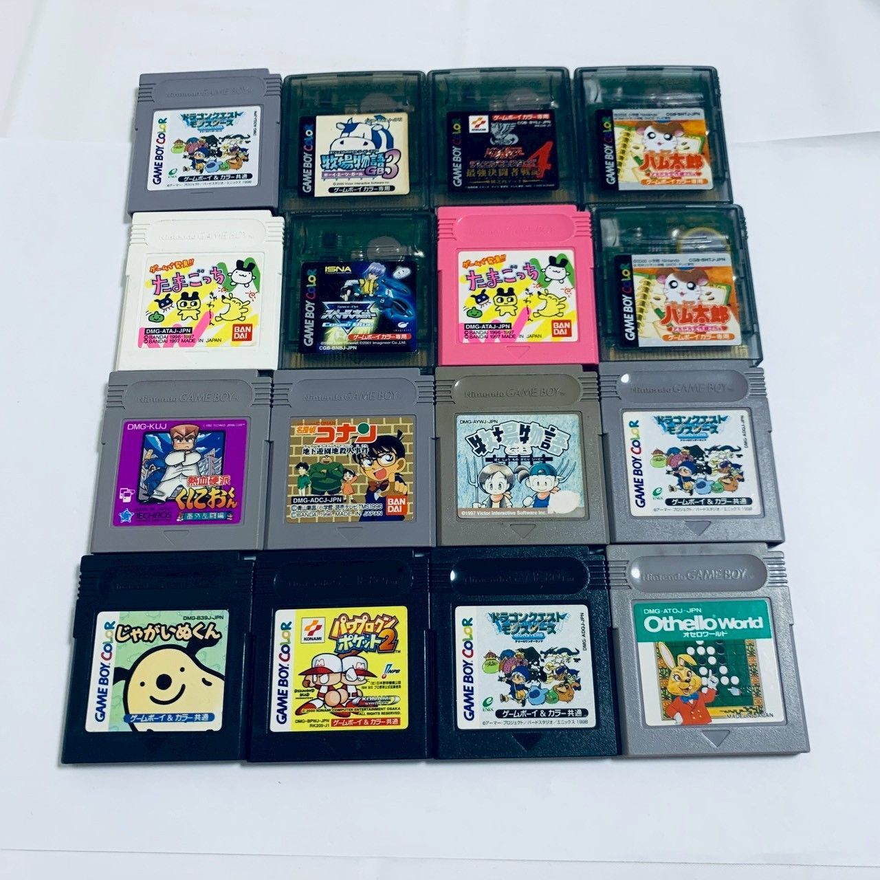 GB ゲームボーイ 16個 ソフトのみ まとめ セット 動作未確認 ジャンク