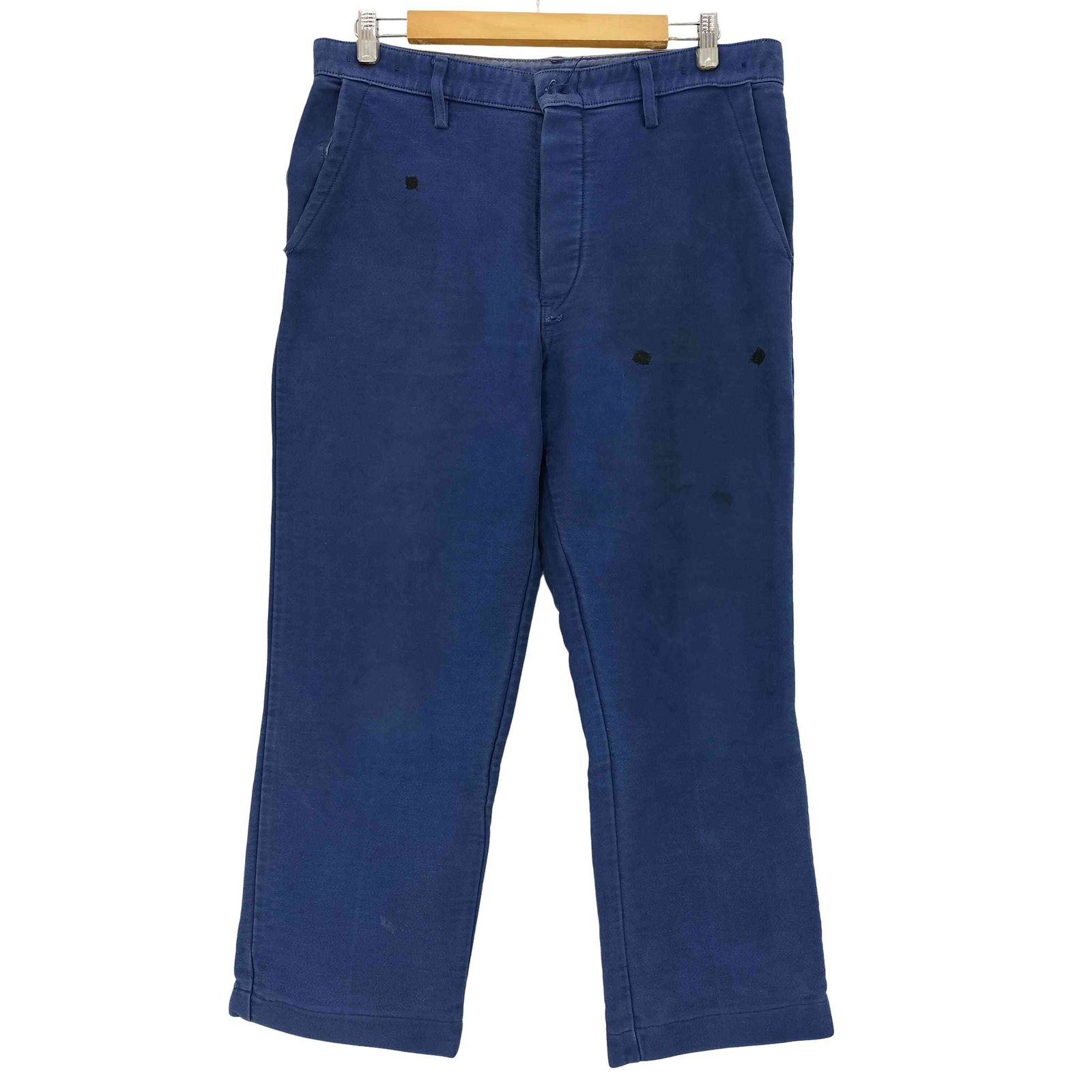 ユーズドフルギ USED古着 EURO WORK ALSICO 60-70s モールスキン ワーク パンツ メンズ 110/48