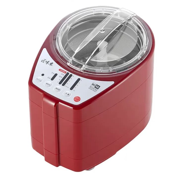 数量限定　山本電気 家庭用精米機 MICHIBA KITCHEN PRODUCT 匠味米 レッド MB-RC52R