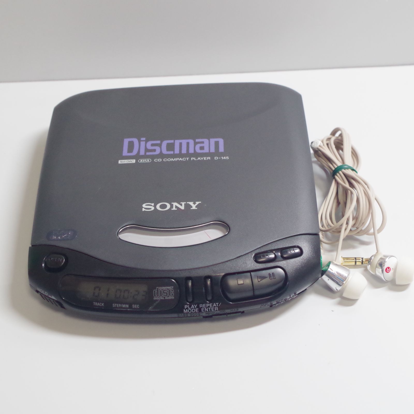 A6963 SONY Discman D-145 ポータブルCDプレーヤー - メルカリ