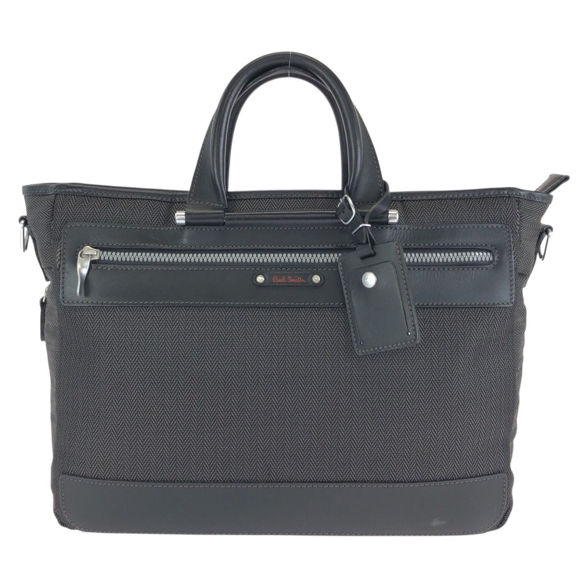 Paul Smith ポール スミス ヘリンボーン ソフトコレクション ブラック