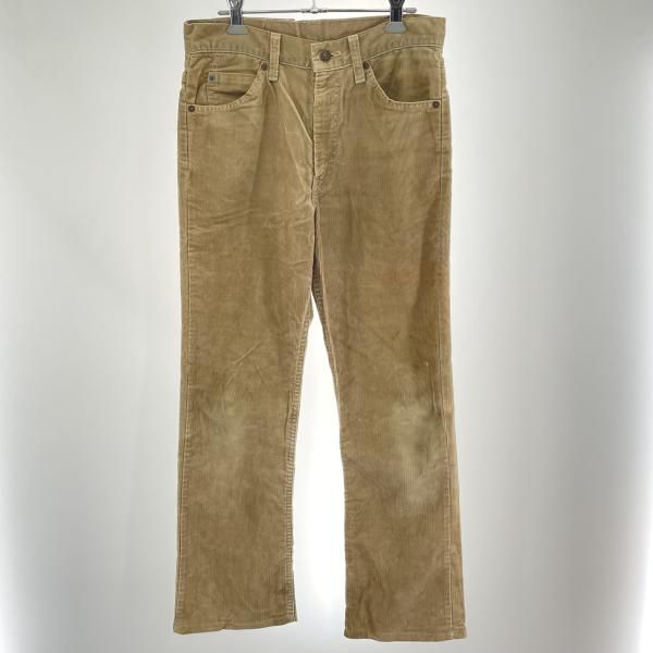 【中古】70s～80s LEVI'S 517-1523 サイズW30×L34 ブラウン 汚れあり[91]
