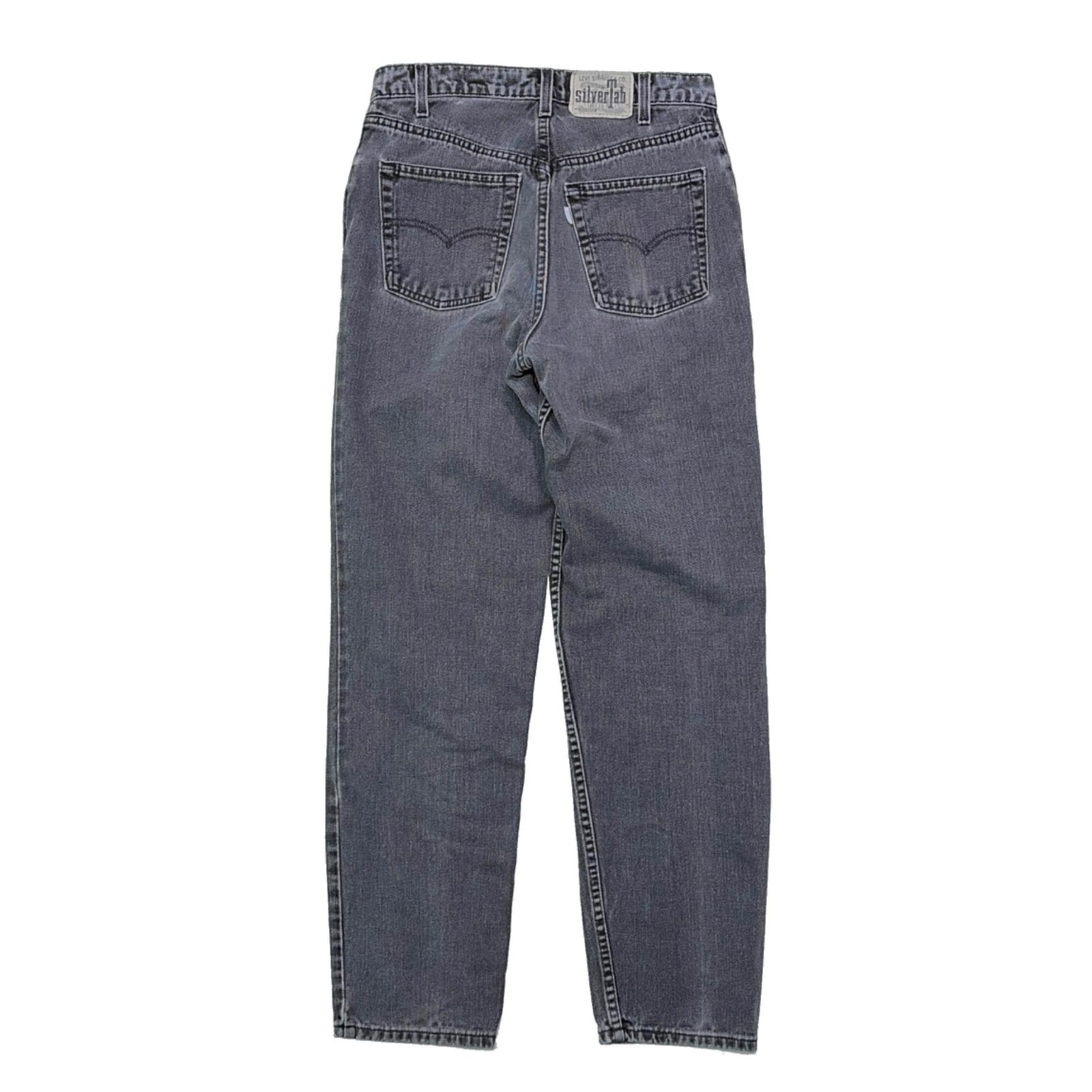 90s LEVIS リーバイス SILVER TAB シルバータブ ルーズ ブラックデニム