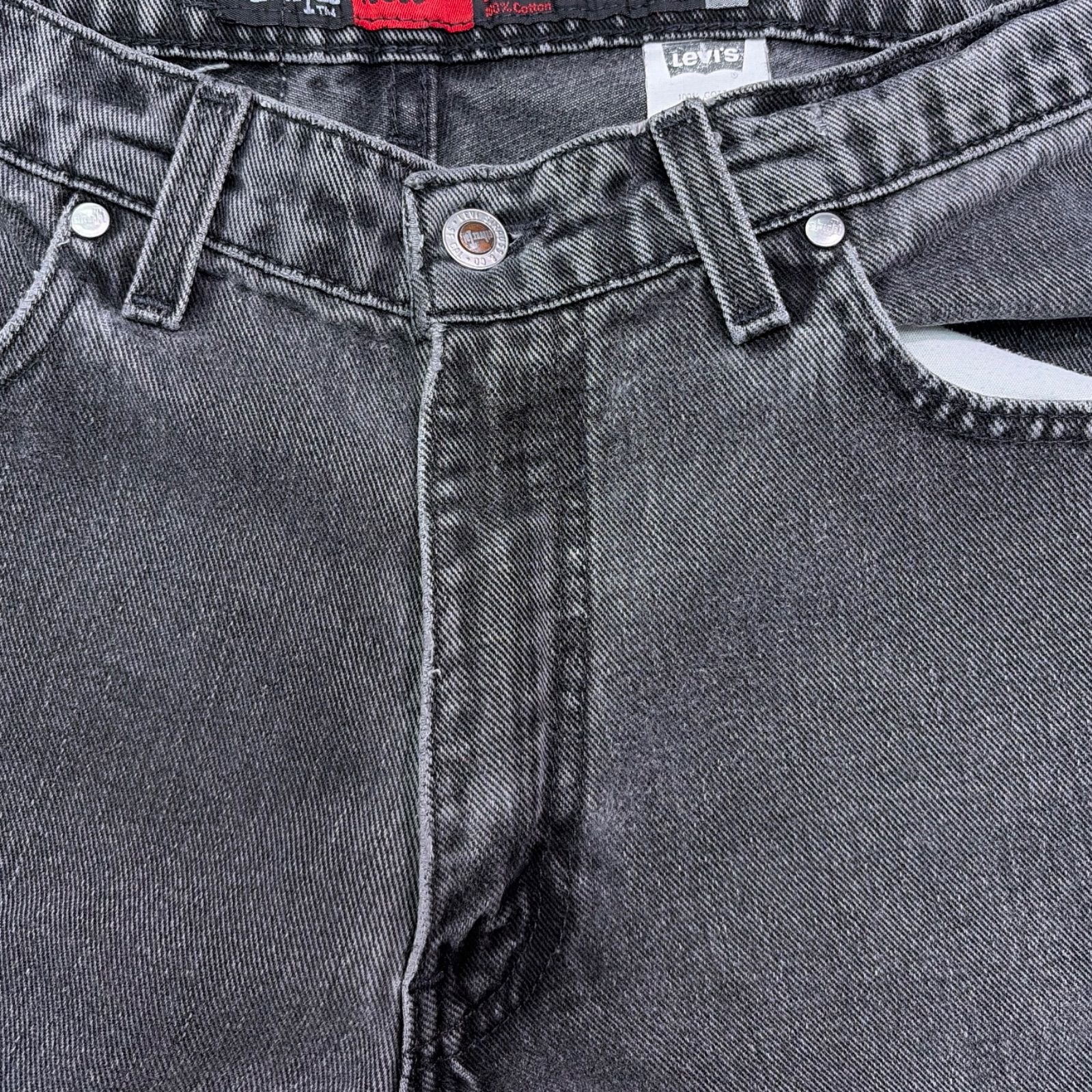 90s LEVIS リーバイス SILVER TAB シルバータブ ルーズ ブラックデニム 