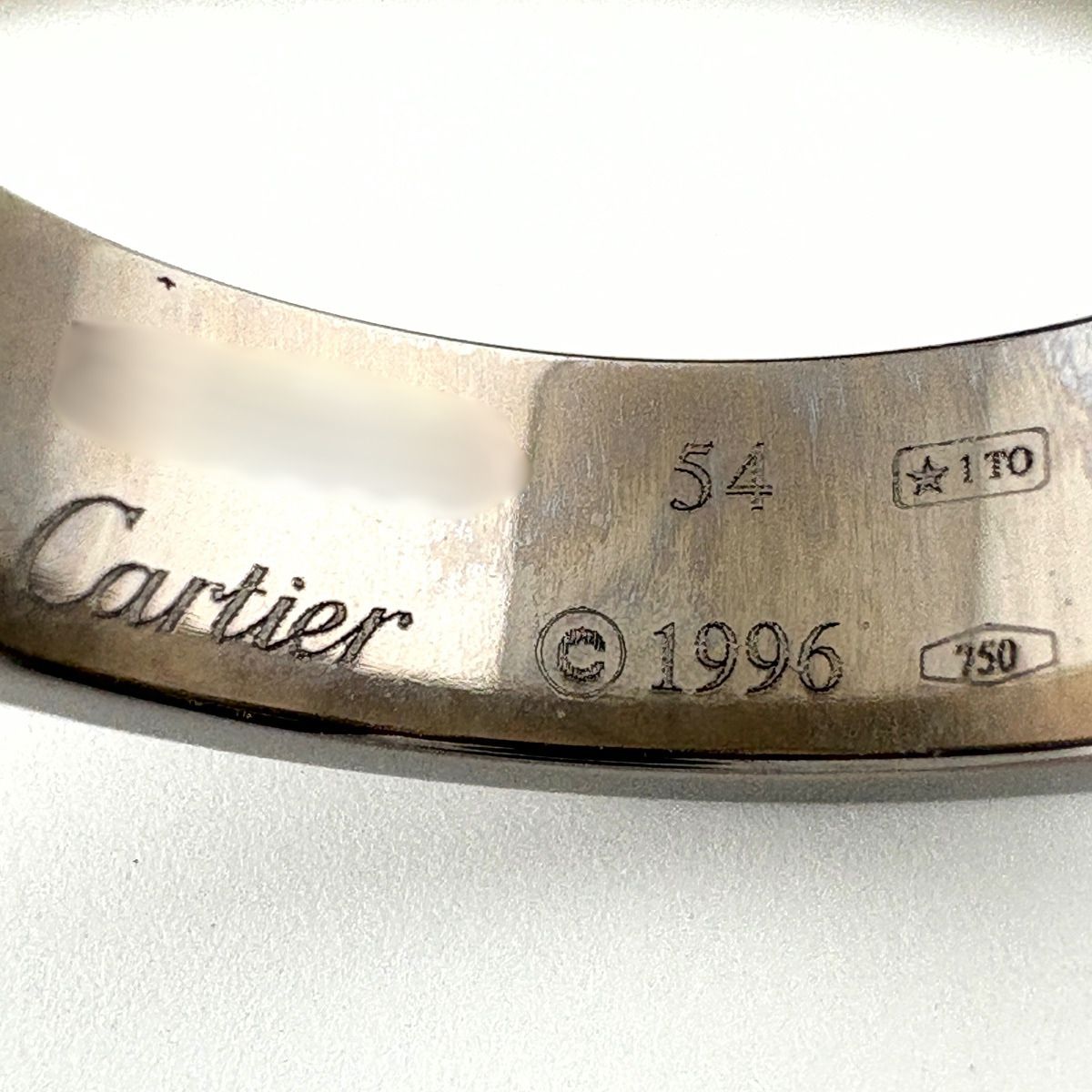 カルティエ CARTIER ラブ リング 指輪 リング 13号 750 レディース 