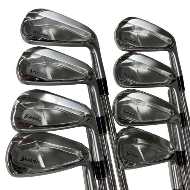 【中古】 ダンロップ SRIXON ZXi7 10S アイアンセット IR 純正特注シャフト (フレックスX) メンズ 男性用 右利き 右用 Cランク ゴルフクラブ