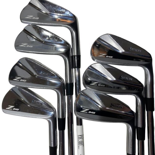 【中古】 ダンロップ SRIXON Z945 6S アイアンセット IR 純正特注シャフト (フレックスS) メンズ 男性用 右利き 右用 Cランク ゴルフクラブ