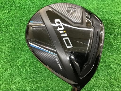 【中古】 テーラーメイド Qi10 3W フェアウェイウッド FW 純正特注シャフト (フレックスS) メンズ 男性用 右利き 右用 Cランク ゴルフクラブ