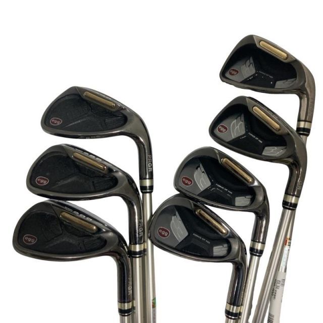 【中古】 プロギア egg(2013) 7S アイアンセット IR NS PRO FORCE OF egg (フレックスR) メンズ 男性用 右利き 右用 Dランク ゴルフクラブ
