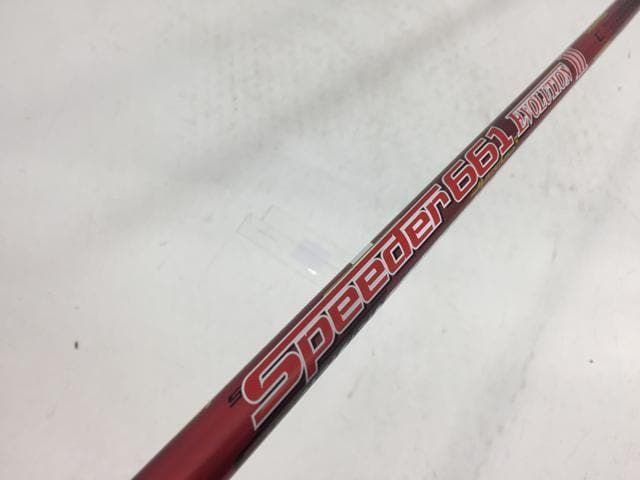 返品OK 【中古ゴルフクラブ】フジクラ シャフト単品 (ピン スリーブ付) Motore Speeder 661 エボリューション3 1W