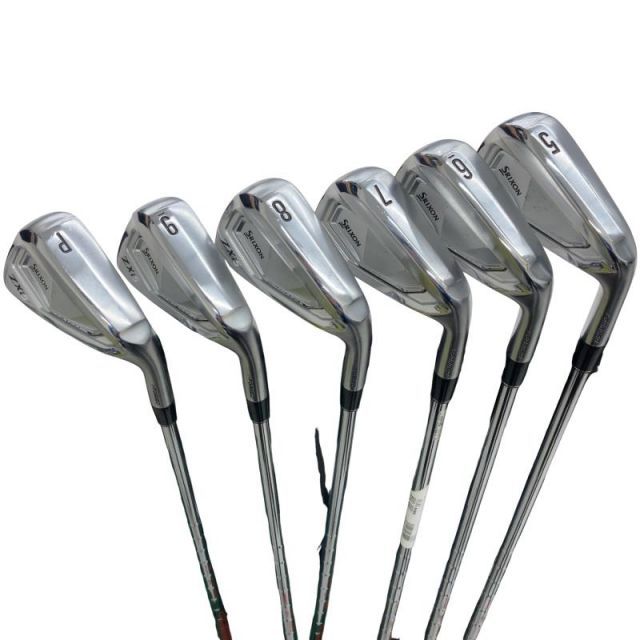 【中古】 ダンロップ SRIXON ZXi5 6S アイアンセット IR NS PRO MODUS3 TOUR105 (フレックスS) メンズ 男性用 右利き 右用 Cランク ゴルフクラブ