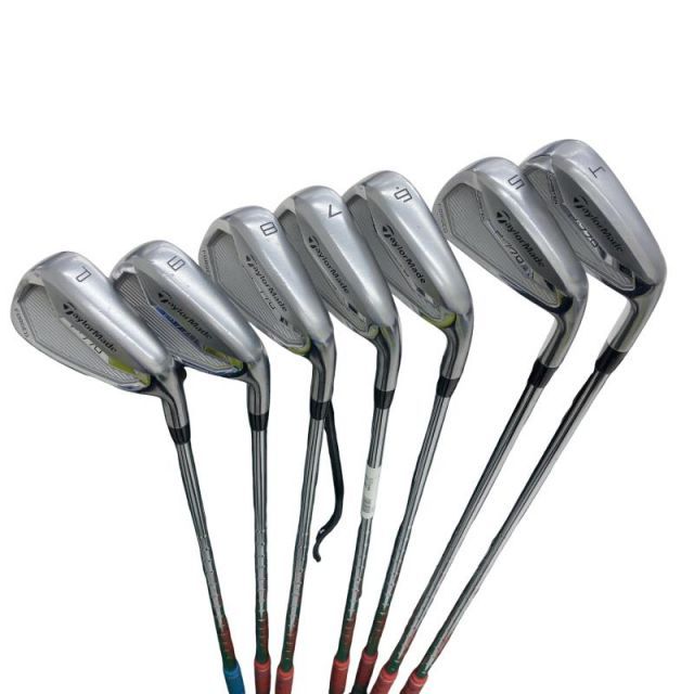 【中古】 テーラーメイド Taylor Made P・770 8S アイアンセット IR 純正特注シャフト (フレックスS) メンズ 男性用 右利き 右用 Cランク ゴルフクラブ