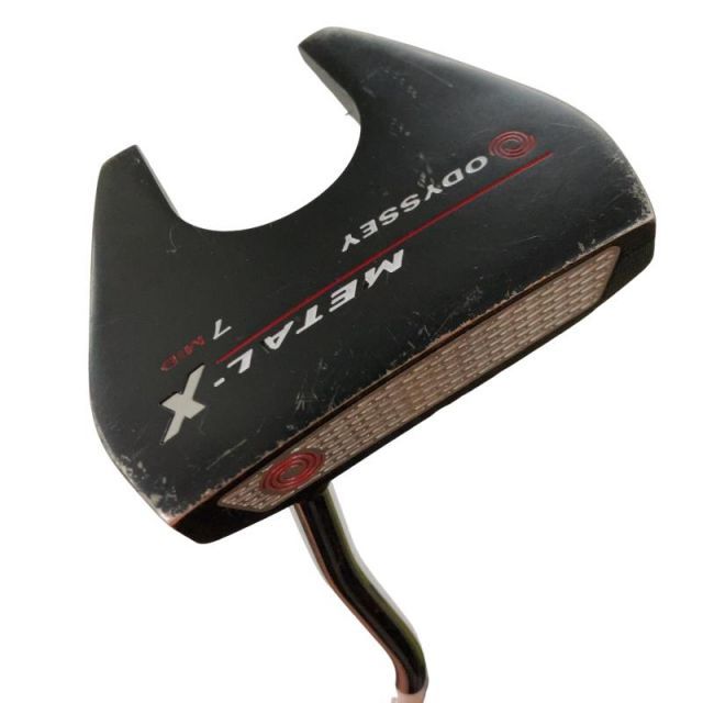 【中古】 オデッセイ METAL-X #7 MID 41インチ パター PT スチール (フレックスその他) メンズ 男性用 右利き 右用 Dランク ゴルフクラブ