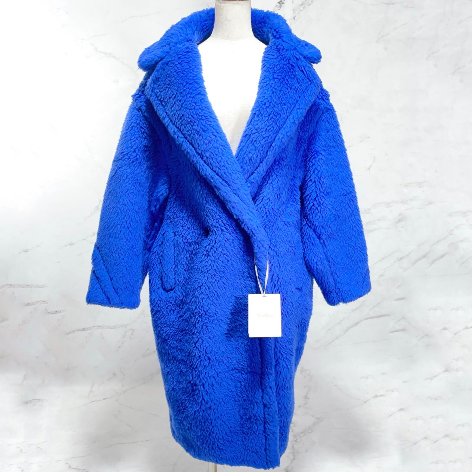 未使用品 Max Mara マックスマーラ テディベアコート ダブルブレスト