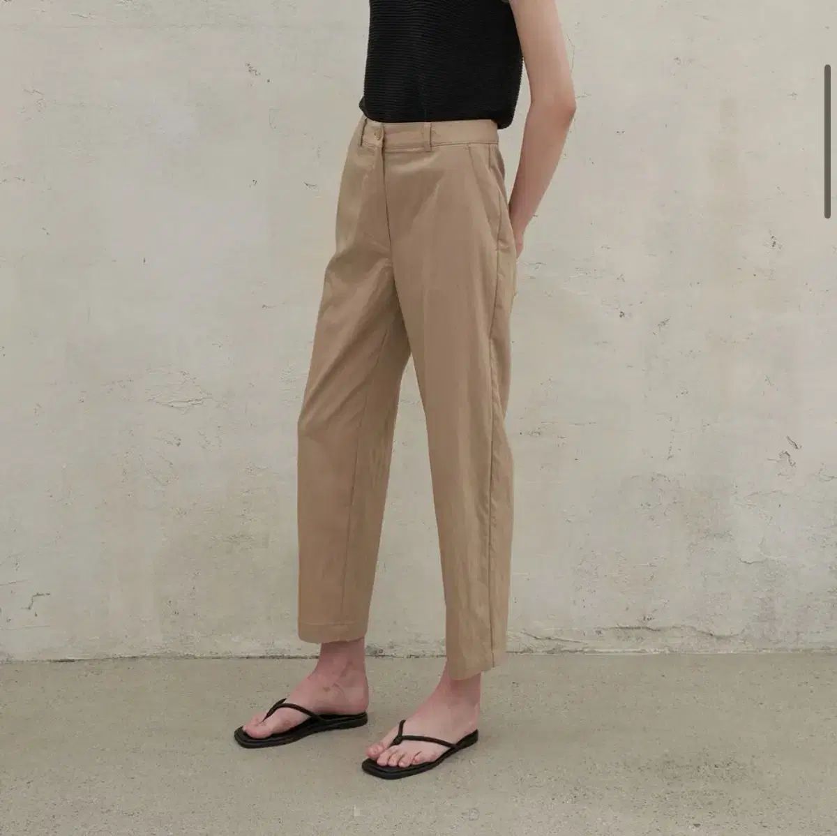 ブルーブリック クロップド テーパード スラックス (新品)