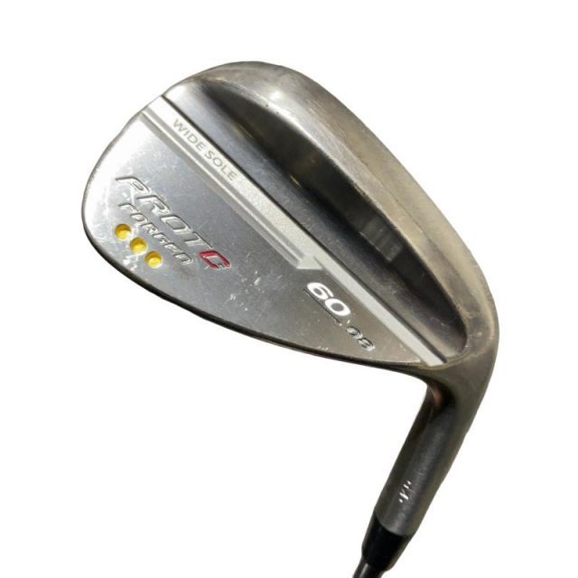 【中古】 PROTO-CONCEPT PROTO-CONCEPT FORGED WEDGE(メッキ) 60°/08° ウェッジ WG リシャフト (フレックスその他) メンズ 男性用 右利き 右用 Cランク ゴルフクラブ