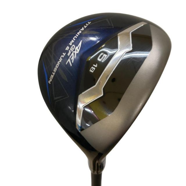 【中古】 つるや AXEL GF 5W フェアウェイウッド FW GF VANQUISH(フェアウェイ) (フレックスS) メンズ 男性用 右利き 右用 Cランク ゴルフクラブ