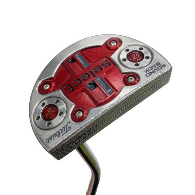 【中古】 タイトリスト SCOTTY CAMERON select ROUNDBACK 33インチ パター PT スチール (フレックスその他) メンズ 男性用 右利き 右用 Cランク ゴルフクラブ