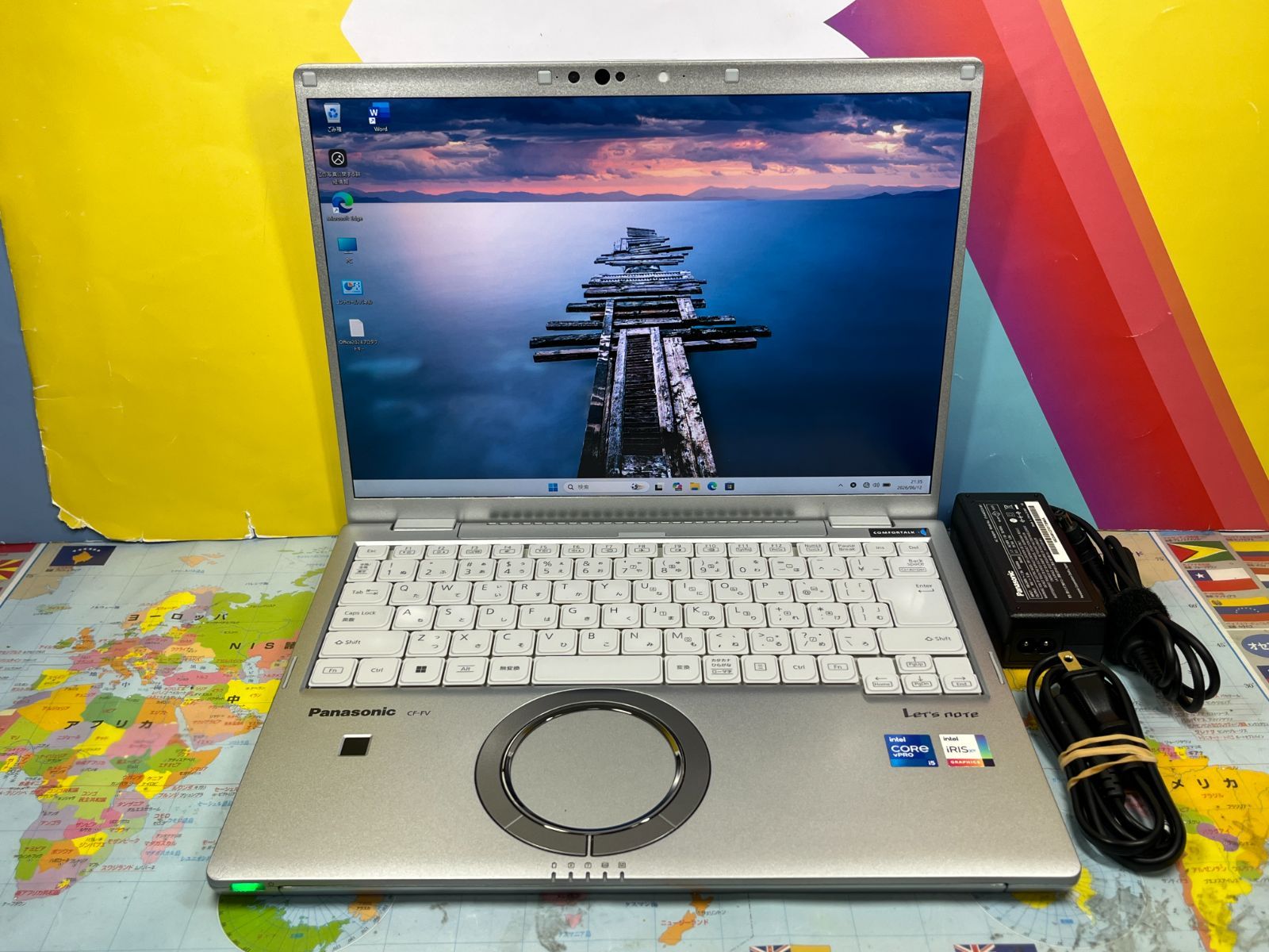 16GB・512GB 美品 CF-FV1 レッツノート 14.0型 QHD 軽量