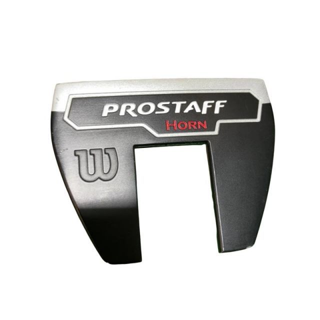 【中古】 ウィルソン PROSTAFF HORN 34インチ(FAT) パター PT スチール (フレックスその他) メンズ 男性用 右利き 右用 Cランク ゴルフクラブ