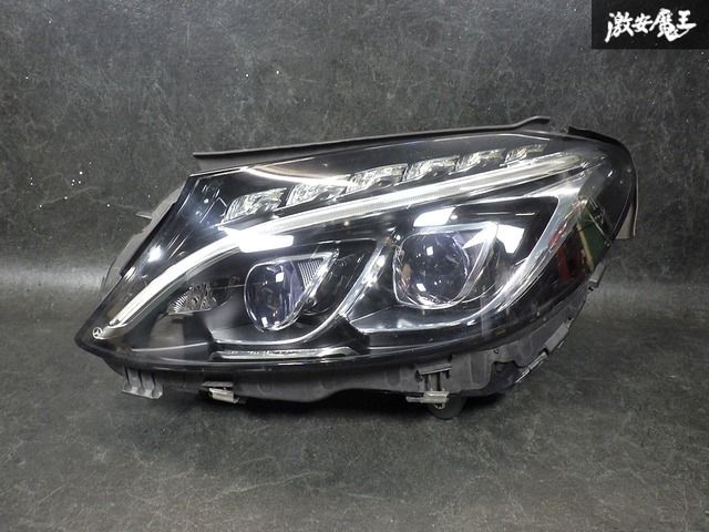 【保証付き！即発送】メルセデス・ベンツ 純正 W205 Cクラス 前期 LED ヘッドライト 左 左側 A2059069501 C200 C220d C250