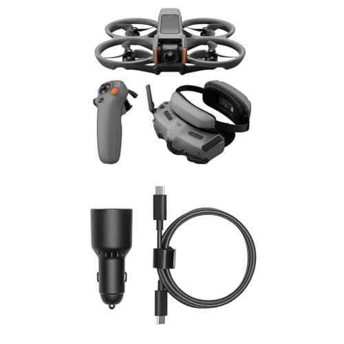 DJI Avata 2 Fly Moreコンボ（バッテリー×1）+DJI 65W カーチャージャー ユニバーサルポート/ d8e2c33a