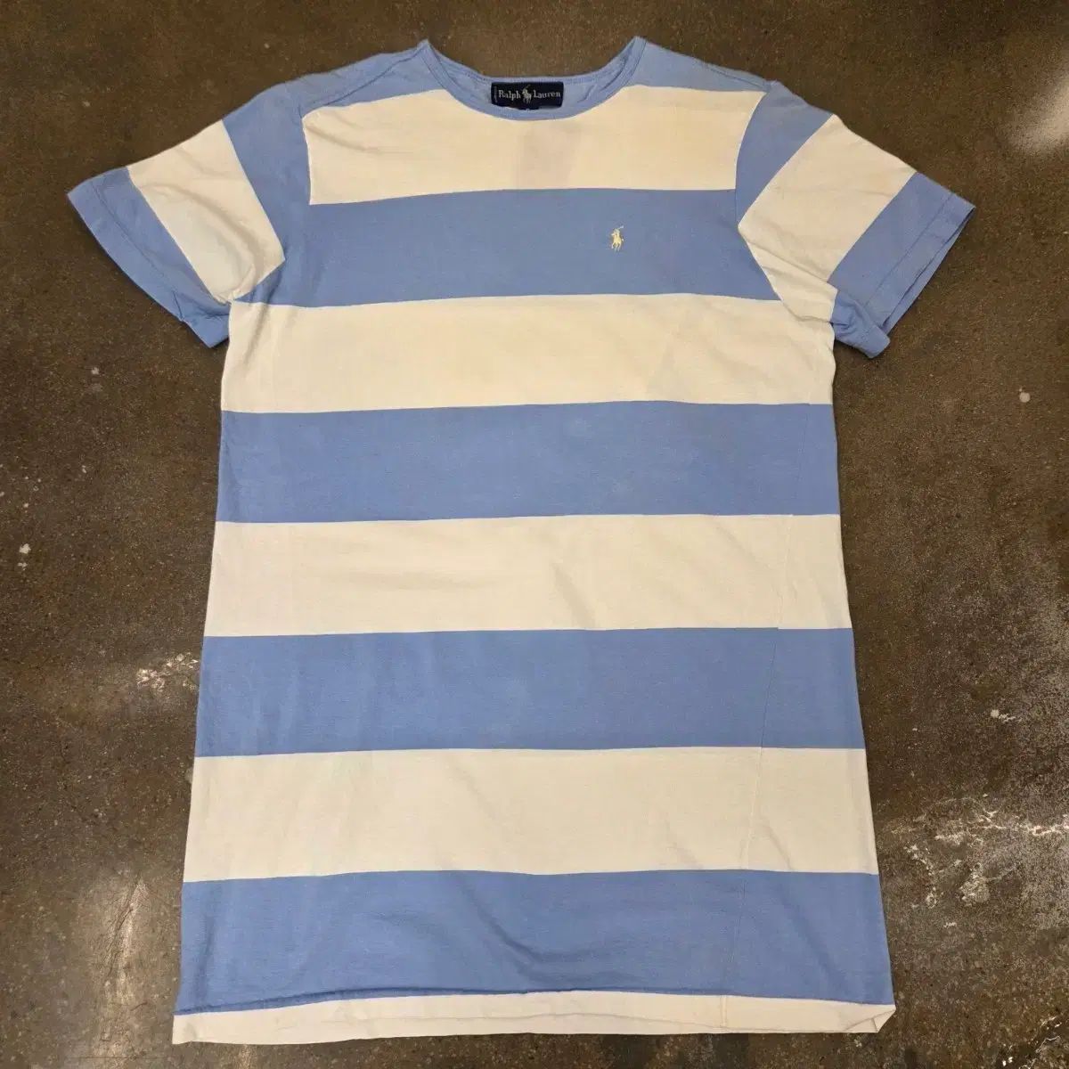 90年代 ポロ ラルフローレン ボーダー柄 半袖 Tシャツ
