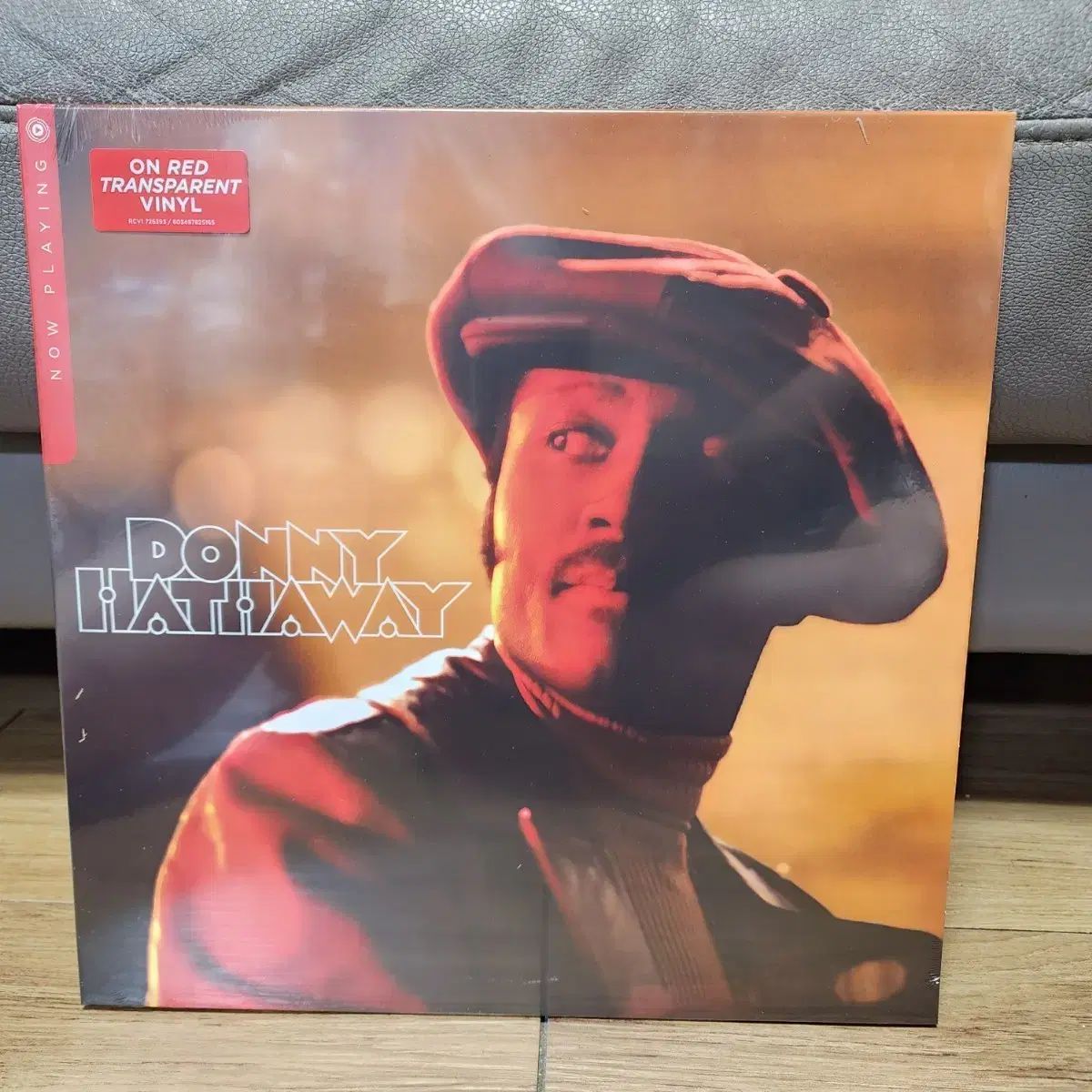 ドニー ハサウェイ LP 赤 クリア 透明 ヴァイナル ビニールレコード
