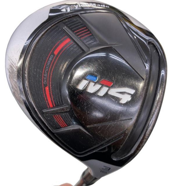 【中古】 テーラーメイド M4 3W フェアウェイウッド FW Tour AD IZ-6 (フレックスS) メンズ 男性用 右利き 右用 Dランク ゴルフクラブ