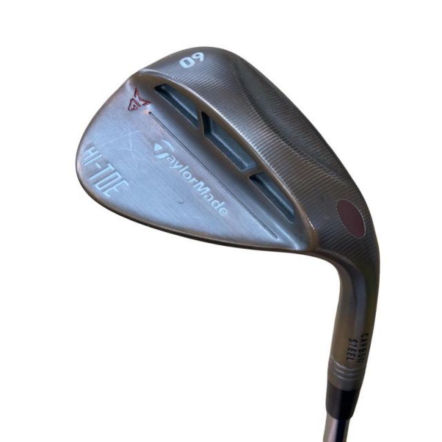 【中古】 テーラーメイド Taylor Made MILLED GRIND HI-TOE 60° ウェッジ WG 純正特注シャフト (フレックスX) メンズ 男性用 右利き 右用 Cランク ゴルフクラブ