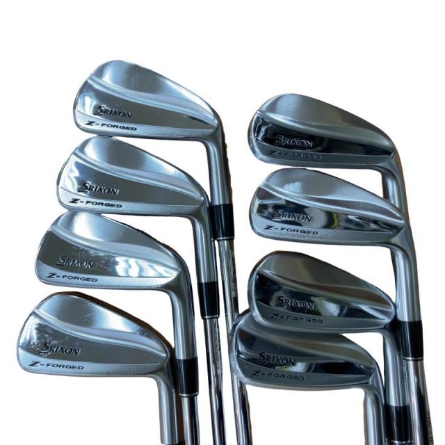 【中古】 ダンロップ SRIXON Z-FORGED 8S アイアンセット IR Dynamic Gold D.S.T (フレックスS) メンズ 男性用 右利き 右用 Cランク ゴルフクラブ