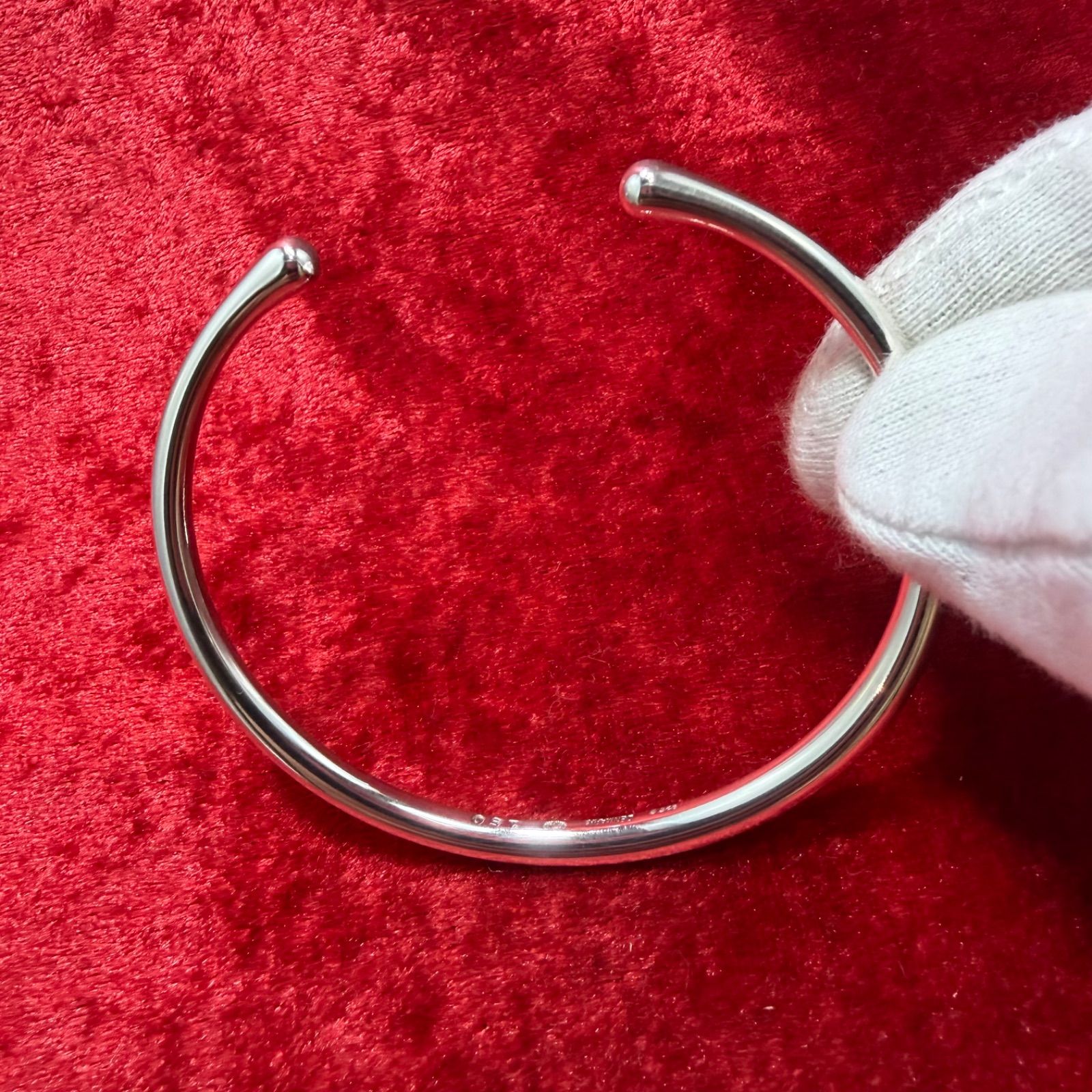 美品 バングル ♯150 ジョージジェンセン/GEORG JENSEN - メルカリ