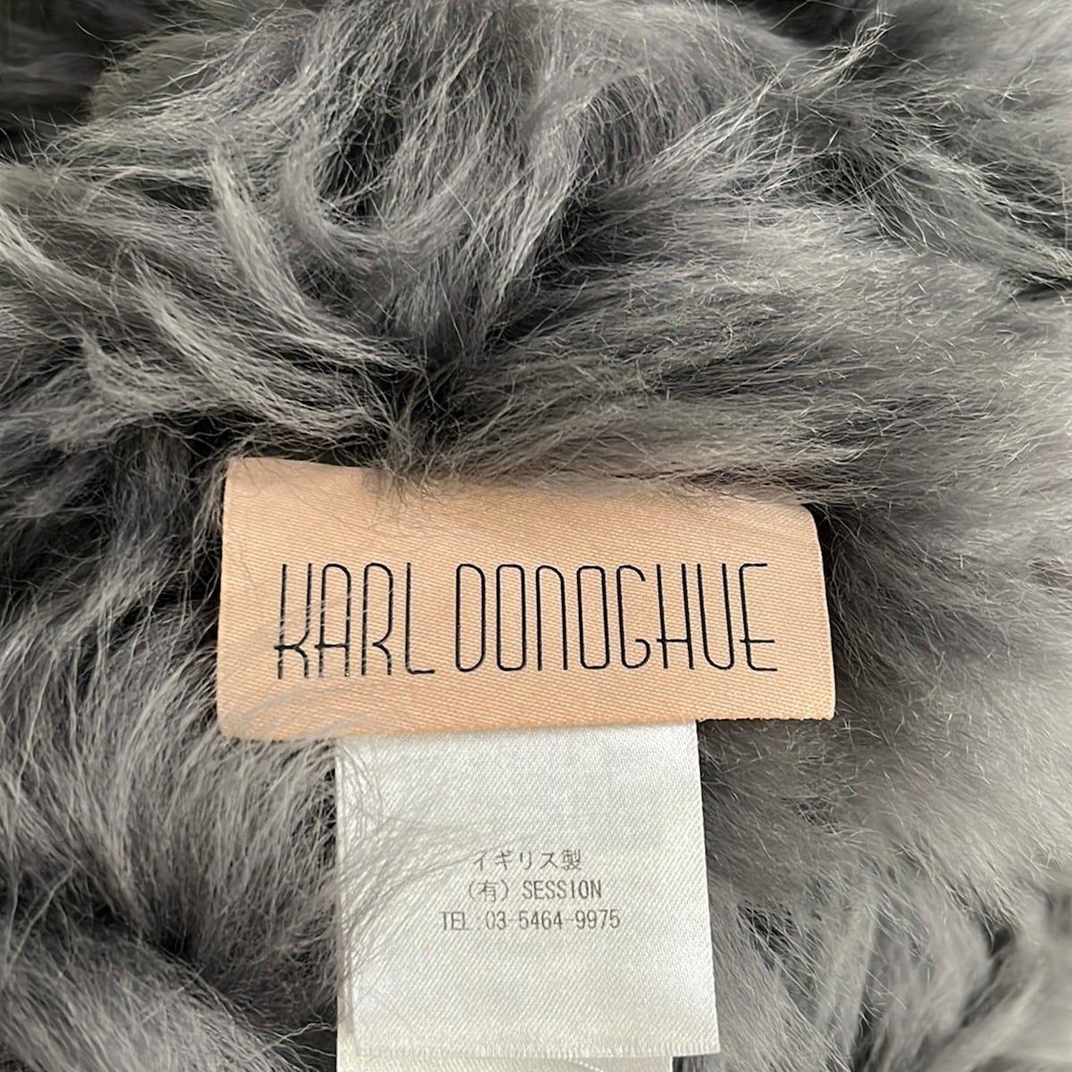 Karl Donoghue(カールドノヒュー) マフラー - グレー ティペット
