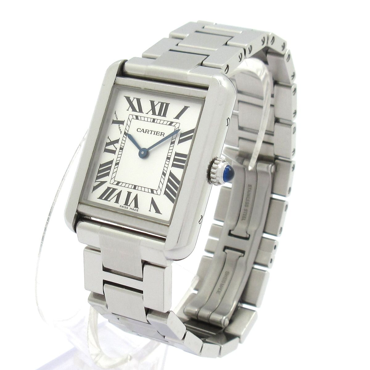 Cartier(カルティエ) 腕時計 タンクソロSM W5200013 レディース SS 白
