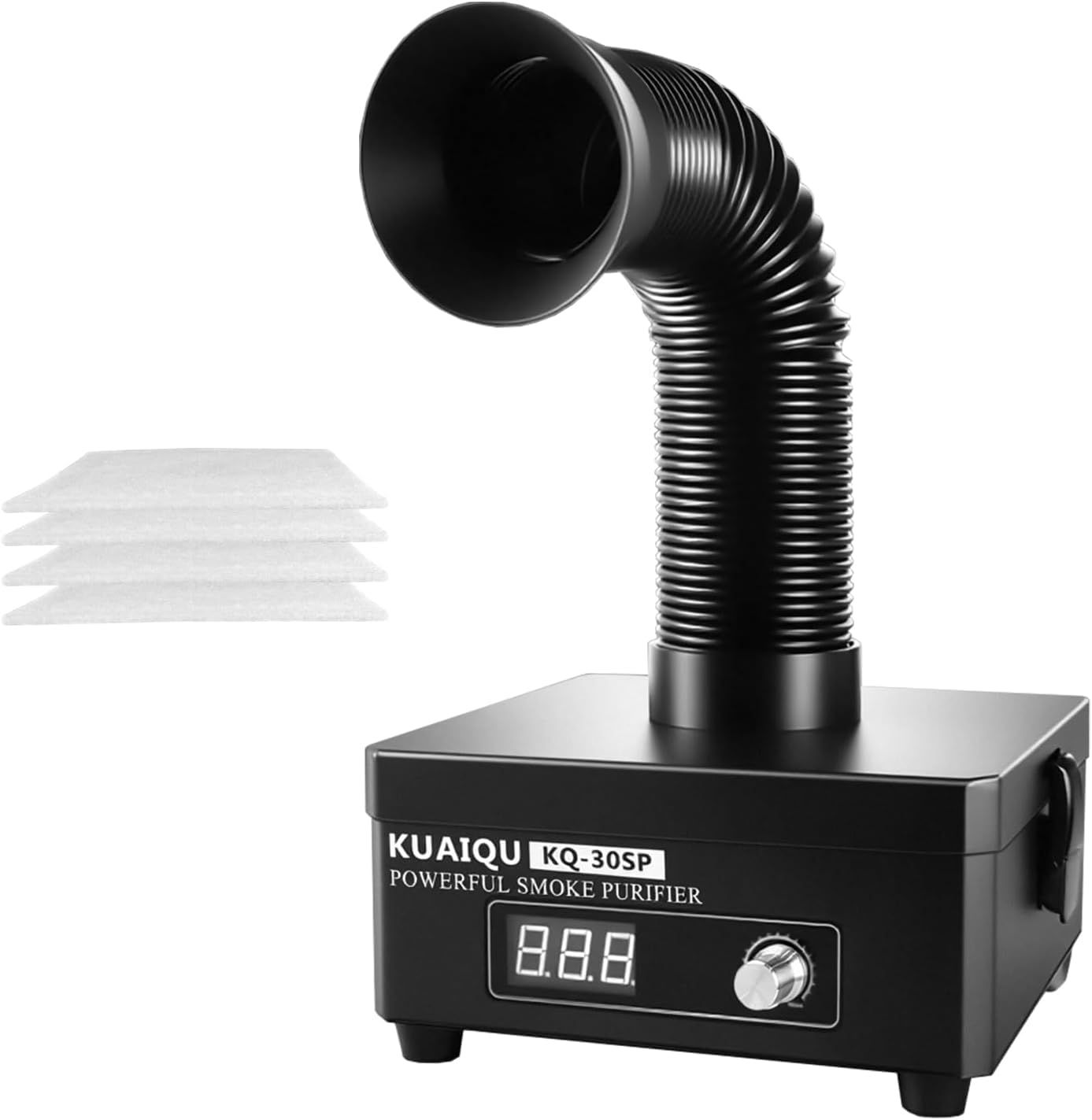 半田煙抽出器、3級HEPAと活性炭フィルター付き卓上煙吸収器、溶接、PCB補修、DIY、レーザー彫刻用送料無料 5f5643dc