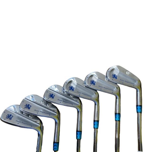 【中古】 Jean-Baptiste JB 501 6S(セミフラット・クロームミラーメッキ) アイアンセット IR 純正特注シャフト (フレックスS) メンズ 男性用 右利き 右用 Cランク ゴルフクラブ