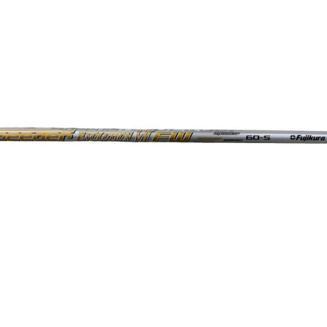 【中古】 タイトリストスリーブ付き(GT系) フジクラフェアウェイウッド用 シャフト Speeder EVOLUTION VII FW 60 (フレックスS)Cランク ゴルフクラブ