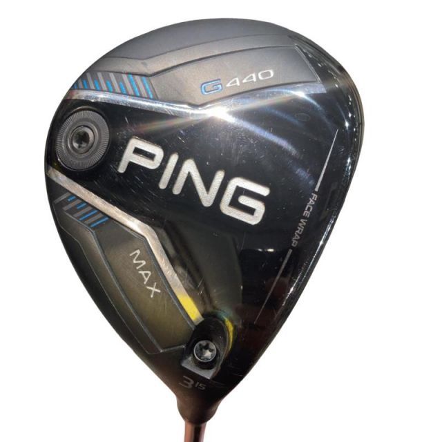 【中古】 ピン G440 MAX 3W フェアウェイウッド FW PING TOUR 2.0 CHROME 65(FW) (フレックスS) メンズ 男性用 右利き 右用 Cランク ゴルフクラブ