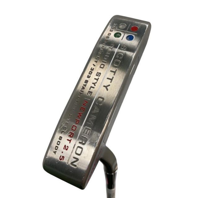 【中古】 タイトリスト SCOTTY CAMERON STUDIO STYLE NEWPORT 2.5 330G 35インチ パター PT スチール (フレックスその他) メンズ 男性用 右利き 右用 Cランク ゴルフクラブ