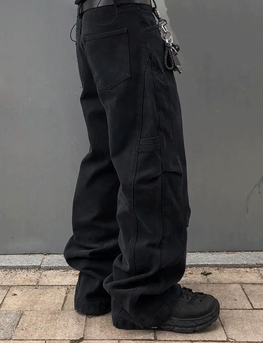 낫셀러 닷찌 다트 パンツ ズボン ブラックM