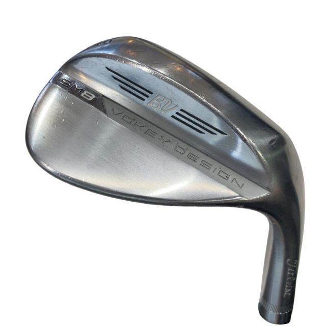 【中古】 タイトリスト VOKEY SPIN MILLED SM8 ツアークロム 58°/12°D ウェッジ WG NS PRO MODUS3 TOUR105 (フレックスS) メンズ 男性用 右利き 右用 Cランク ゴルフクラブ
