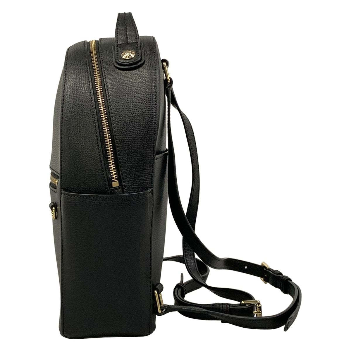 HENRI BENDEL(ヘンリベンデル) リュックサック美品 - 黒 レザー - メルカリ