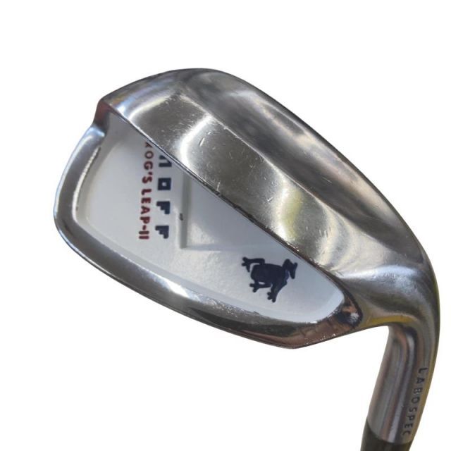 【中古】 ダイワ(グローブライド) ONOFF LABOSPEC FROG’S LEAP-II(パールホワイト) 51° ウェッジ WG 純正特注シャフト (フレックスS) メンズ 男性用 右利き 右用 Cランク ゴルフクラブ