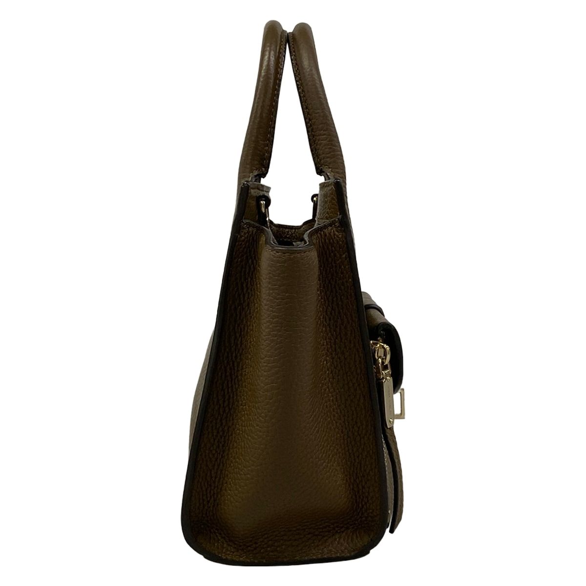 HENRI BENDEL(ヘンリベンデル) ハンドバッグ美品 - ダークブラウン 