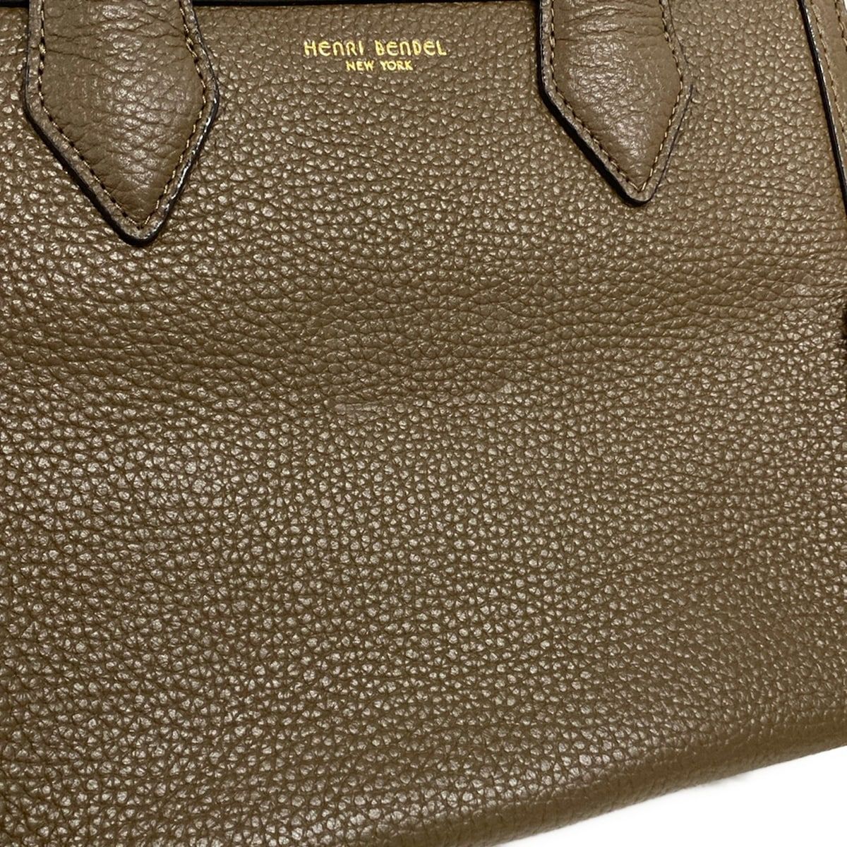 HENRI BENDEL(ヘンリベンデル) ハンドバッグ美品 - ダークブラウン 