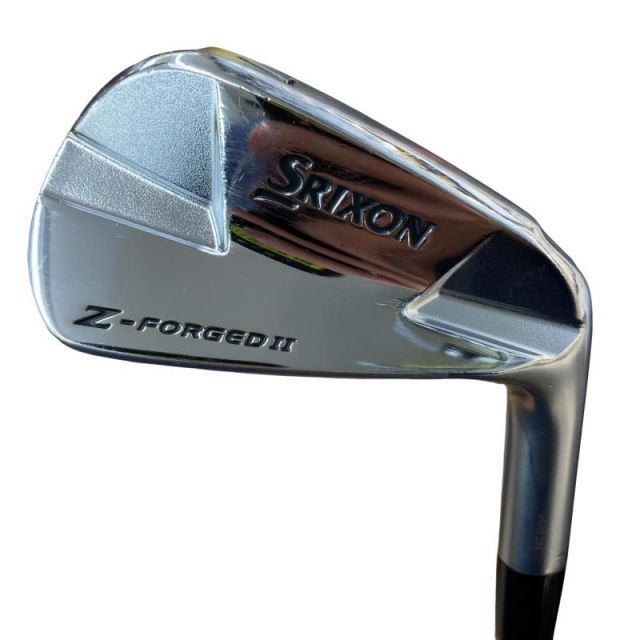 【中古】 ダンロップ SRIXON Z-FORGED II 6S アイアンセット IR 純正特注シャフト (フレックスS) メンズ 男性用 右利き 右用 Cランク ゴルフクラブ