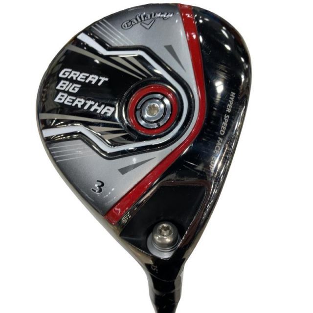 【中古】 キャロウェイ GREAT BIG BERTHA(2015) 3W フェアウェイウッド FW BIG BERTHA(2015)フェアウェイ (フレックスSR) メンズ 男性用 右利き 右用 Cランク ゴルフクラブ