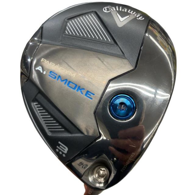 【中古】 キャロウェイ PARADYM Ai SMOKE ◆◆◆ 3W フェアウェイウッド FW 純正特注シャフト (フレックスX) メンズ 男性用 右利き 右用 Cランク ゴルフクラブ